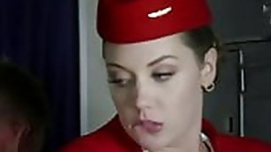 Flight attendants fuck each other on planes