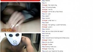 Hot Brunette Cums on Omegle with BBC.