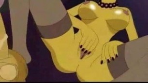 The Simpsons Homemade porn + Foursome orgy from Scooby Doo