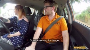 Harley Morgan Cum Into Her Mouth Voluptuous Redhead Fucks In Car Fakedrivingschool Naked Couple Hot Young Pussy