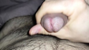 Slow Strking Masturbation Pierced Cock